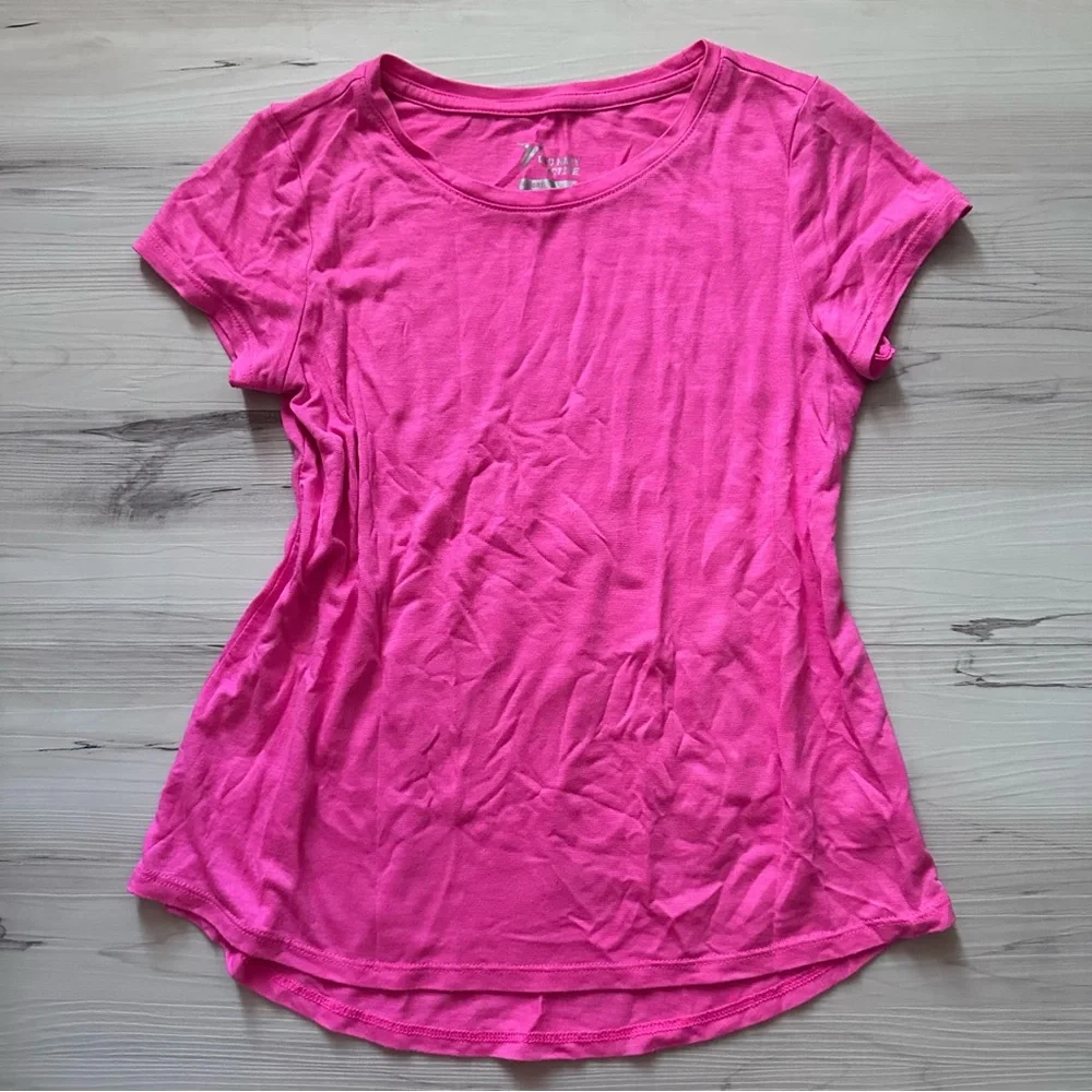 Old Navy Active Fuchsia Hot Pink Tee + Tank Top